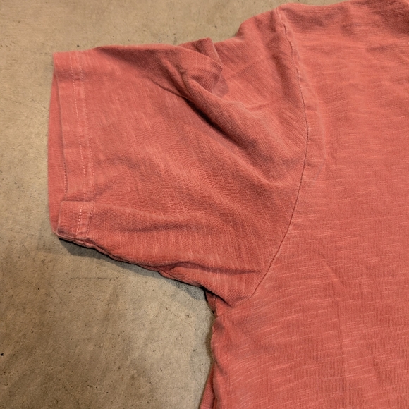 Goodlife USA Made Men's L Shirt Heather Pink/Salmon Flaw - Picture 3 of 7